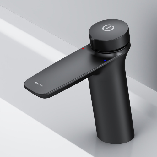 картинка F50A02522 Inspire V2.0, TouchReel см-ль, излив 125 мм, черный, шт. от магазина Сантехстрой