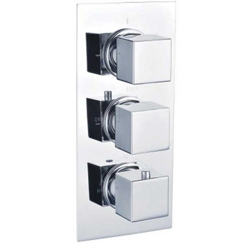 картинка Душевая система Timo Tetra-thermo 2-х режимная с термостатом (SX-0179/00SM chrome) от магазина Сантехстрой