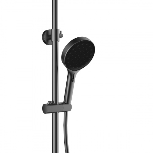 картинка Душевая стойка Inspire VSFS-3I12TGM термостатическая, вороненая сталь от магазина Сантехстрой