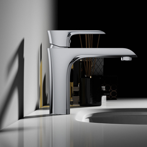 картинка Смеситель для раковины Esse VBF-1E1CH однорычажный, хром от магазина Сантехстрой