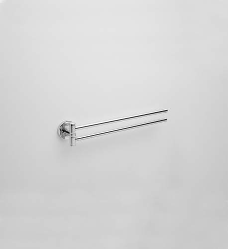 картинка A5532664 Bliss, Двойная вешалка-вертушка для полотенец, 38 см, хром, шт от магазина Сантехстрой