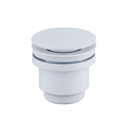 картинка Донный клапан Lemark универсальный, белый матовый (LM8500MW) от магазина Сантехстрой