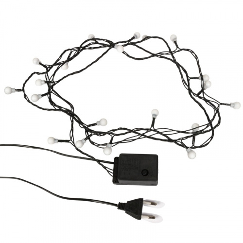 картинка Гирлянда светодиодная Цветные Шарики 20 LED МУЛЬТИКОЛОР 2,8 метра от магазина Сантехстрой