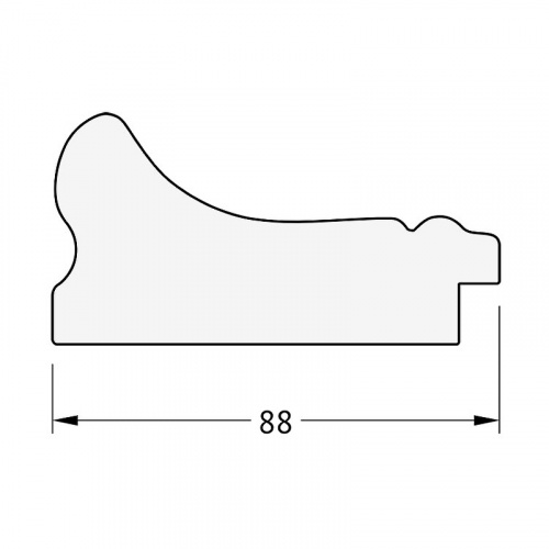 картинка Зеркало Evoform Exclusive Floor 201х81 BY 6120 с фацетом в багетной раме - Хамелеон 88 мм от магазина Сантехстрой