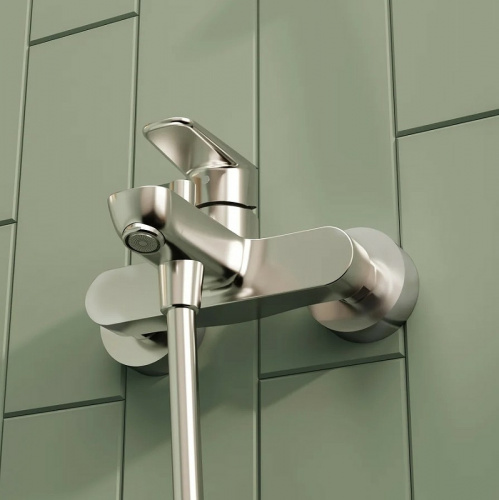 фото смеситель для ванны vitra flow soft a42946exp хром