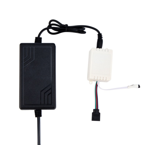 картинка Комплект светодиодной ленты 5 м с блоком питания и RGB контроллером IP65, свечение RGB LAMPER от магазина Сантехстрой