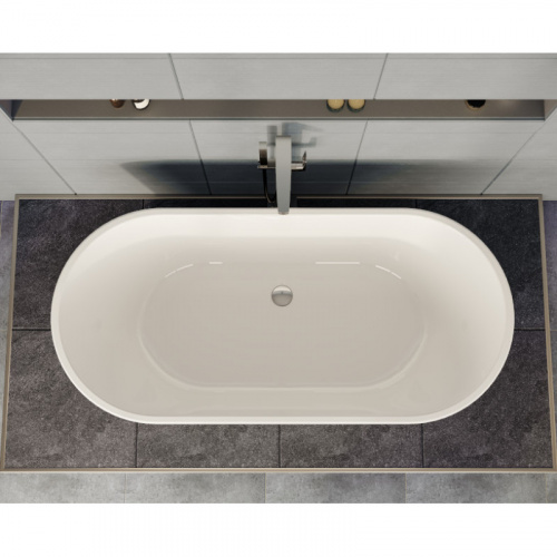 картинка Акриловая ванна 180x80 см VitrA Geo 65380006000 от магазина Сантехстрой