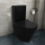 картинка Унитаз-компакт Azario Black Queen 370х605х800 безободковый, с быстросъемным сиденьем микролифт, черный матовый (AZ-8380) магазин Сантехстрой являющийся официальным дистрибьютором в России картинка Унитаз-компакт Azario Black Queen 370х605х800 безободковый, с быстросъемным сиденьем микролифт, черный матовый (AZ-8380) от магазина Сантехстрой