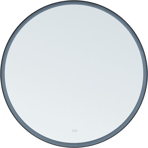 картинка Зеркало Aquanet Тренд 100 черный от магазина Сантехстрой