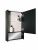картинка Зеркало-шкаф Reflection Box Black LED 600х800 RF2421BL магазин Сантехстрой являющийся официальным дистрибьютором в России картинка Зеркало-шкаф Reflection Box Black LED 600х800 RF2421BL от магазина Сантехстрой