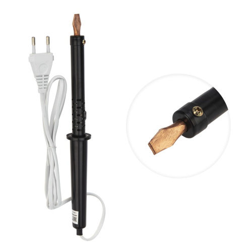 картинка Паяльник с пластиковой ручкой,  серия ЭПСН,  100Вт,  230В,  пакет REXANT от магазина Сантехстрой