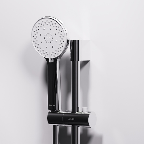 картинка W94C-401-090MT X-Joy кабина душевая  90x90, 1/4 круга,  профиль мат.хром, стекло прозрачное от магазина Сантехстрой