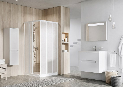 картинка Душевая дверь Ravak Supernova ASRV3-75 198 15V30UR2Z1 профиль Сатин стекло Transparent от магазина Сантехстрой