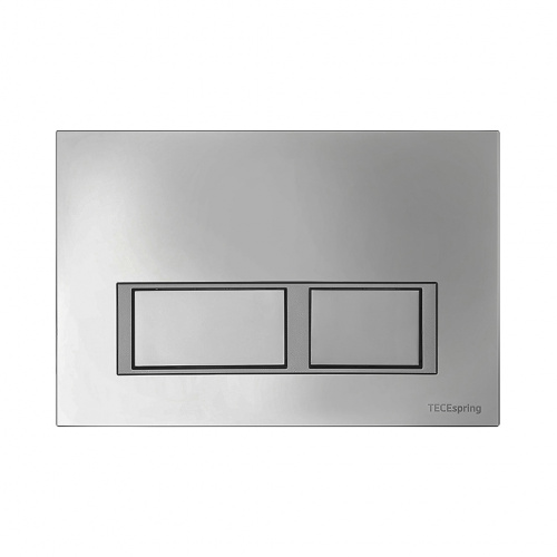 картинка TECE TECEspring V  Комплект TECEspring для установки подвесного унитаза с панелью смыва TECEspring V панель смыва хром глянцевая  S401201 от магазина Сантехстрой