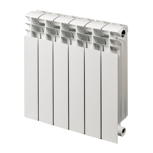картинка Радиатор PrimoClima pc500100bm06 Белый 6 секц. от магазина Сантехстрой