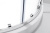 картинка Душевой уголок Cezares Molveno 100х80 MOLVENO-RH-2-100/80-P-Cr профиль Хром стекло рифленое от магазина Сантехстрой