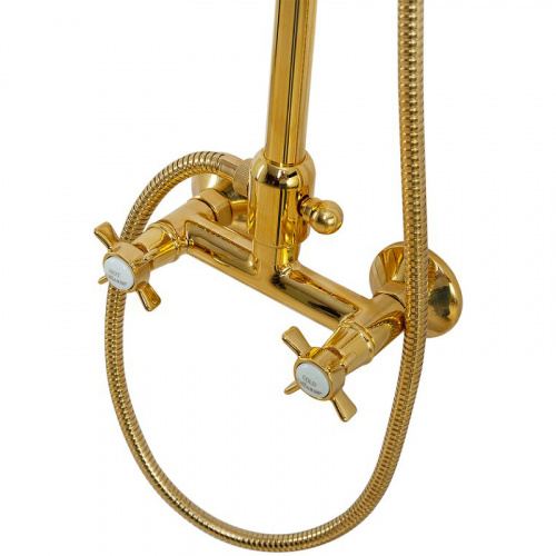 картинка Душевая система Cezares Lord LORD-CD-03/24-M Золото 24 карат от магазина Сантехстрой