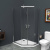 картинка Душевой уголок BelBagno Uno 120х90 UNO-195-PH-2-120/90-C-Cr профиль Хром стекло прозрачное от магазина Сантехстрой