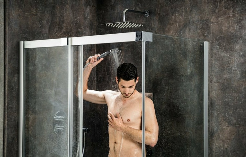 картинка Душевой уголок Ravak Matrix MSDPS-120/90 120x90 L 0WLG7C00Z1 профиль Хром стекло Transparent от магазина Сантехстрой