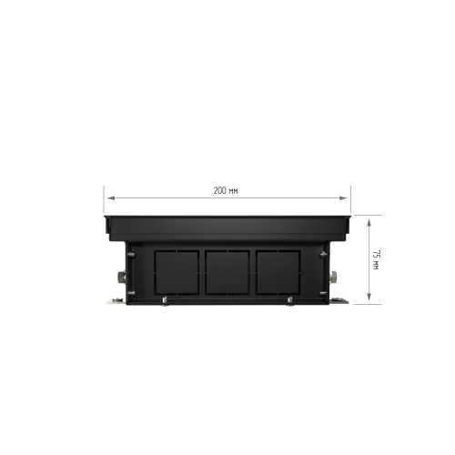 картинка Конвектор внутрипольный Royal Thermo ATRIUM-75/200/800-DG-U-NA от магазина Сантехстрой