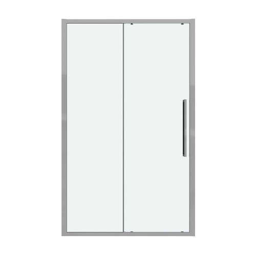 картинка Дверь в нишу 100.K33.02.120.10.00 Cosmo (120*195) хром, стекло прозрачное, 1 место от магазина Сантехстрой