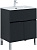 картинка Тумба под раковину Aquanet Алвита new 70 1 ящик, 2 дверцы, антрацит от магазина Сантехстрой