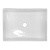 картинка Раковина накладная Azario 510х370х110 прямоугольная, белый глянец (AZ-78570B) от магазина Сантехстрой