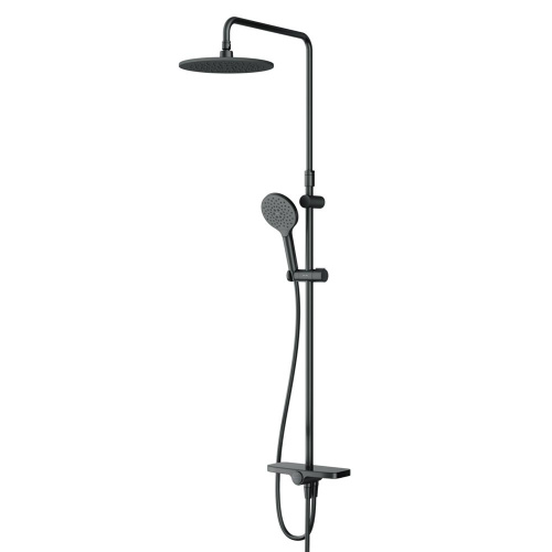 картинка F0780222 Like, душ.система: верхн.душ 220мм, ручной душ 120 мм, 3 функции, душ.штанга 1030-1460 мм, от магазина Сантехстрой