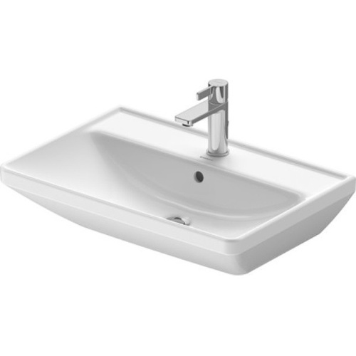 картинка Duravit D-Neo Раковина накладная 650х440  мм, с переливом, с 1 отв. под смеситель, цвет: белый от магазина Сантехстрой