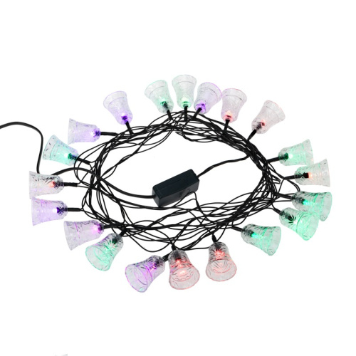 картинка Гирлянда светодиодная Колокольчики 20 LED RGB 2,8 метра от магазина Сантехстрой