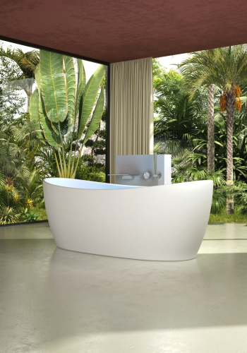 картинка Ванна Solid Surface Vincea VBT-6S03MW, белый матовый от магазина Сантехстрой