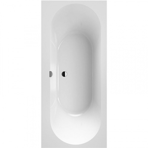 картинка Villeroy&Boch Oberon 2.0, Ванна 1700*750*470, цвет-белый ( со сливом-переливом хром), ножки в комплекте регулируемые 130-180мм от магазина Сантехстрой
