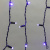 картинка Гирлянда светодиодная Бахрома (Айсикл),  4,8х0,6м,  176 LED СИНИЙ,  черный ПВХ,  IP65, эффект мерцания,  230В NEON-NIGHT (нужен шнур питания 303-500) от магазина Сантехстрой