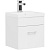 картинка Тумба с раковиной Aquanet Нота 40 287704 подвесная Белая от магазина Сантехстрой