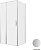 картинка Душевой уголок Allen Brau Priority 100x80 3.31029.BA + 3.31041.BA серебро браш от магазина Сантехстрой