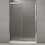 картинка Душевая дверь BelBagno Uno 115 UNO-BF-1-115-P-Cr профиль Хром стекло рифленое Punto от магазина Сантехстрой