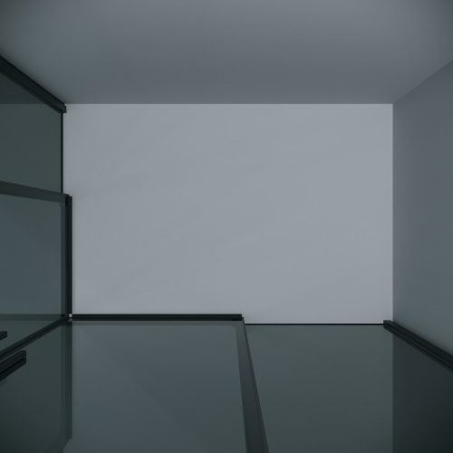 картинка Душевое ограждение Grossman Galaxy 1/2.K33.01.11.21.10-1/2.K33.01.10.21.10 (110х100х195) раздвижная,черный матовый,стекло тонированное,2 места от магазина Сантехстрой