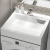 картинка Раковина Reflexion Delta для установки над стиральной машиной (60x55 см) от магазина Сантехстрой