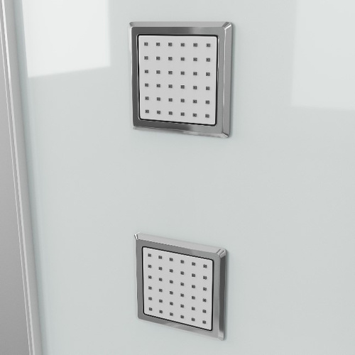 картинка Душевая кабина Grossman 120x90 GR127L с гидромассажем от магазина Сантехстрой