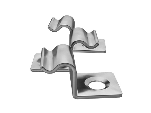 картинка HILST Клипса HILST Premium 3D (металл), 5мм (упак. 100шт) от магазина Сантехстрой