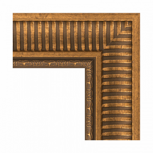 картинка Зеркало Evoform Exclusive-G 87х87 BY 4326 с гравировкой в багетной раме - Бронзовый акведук 93 мм от магазина Сантехстрой