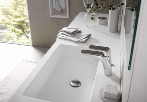 картинка Смеситель для раковины Kludi 410230575 Хром от магазина Сантехстрой