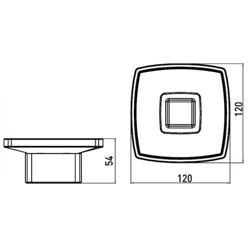 картинка Emco Loft Мыльница настольная модель стекло сатин., цвет черный от магазина Сантехстрой