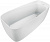 картинка Ванна FAMILY TREND 1700х780 мм акриловая,слив-перелив, белый Gloss Finish (260046) от магазина Сантехстрой