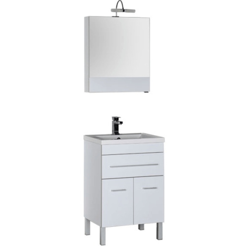 картинка Комплект мебели для ванной Aquanet Верона 58 230308 Белый от магазина Сантехстрой