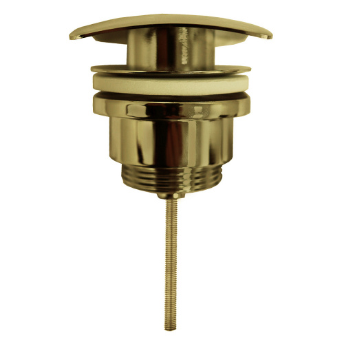 картинка Донный клапан AZARIO для раковины, квадрат, CLIC-CLAC, G 1 1/4, латунь, бронза (AZ-106-BR) от магазина Сантехстрой