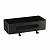 картинка Полка для душа прямая Lemark SHELF LINE из нерж. стали с крючками, черный/ вставка-пластик черный (9772044) от магазина Сантехстрой