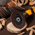 картинка Круг лепестковый торцевой,  P80, 180х22,2мм KRANZ от магазина Сантехстрой