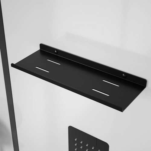 картинка Душевая кабина Black&White Galaxy 90х90 8021000 с гидромассажем от магазина Сантехстрой