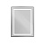 картинка Зеркало BelBagno SPC-KRAFT-600-800-SENS-NERO от магазина Сантехстрой